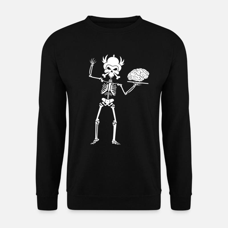 skeleton - Unisex Sweatshirt - black