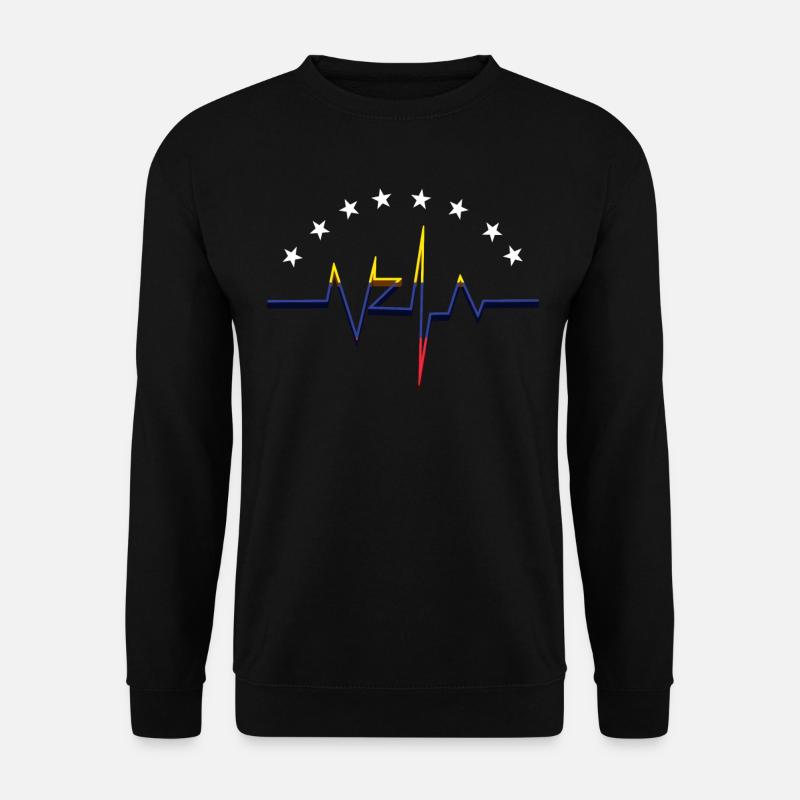 Heart Shake Venezuela - Unisex Sweatshirt - black