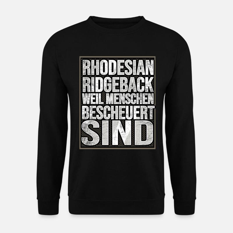 Rhodesian Ridgeback - Unisex Pullover - Schwarz