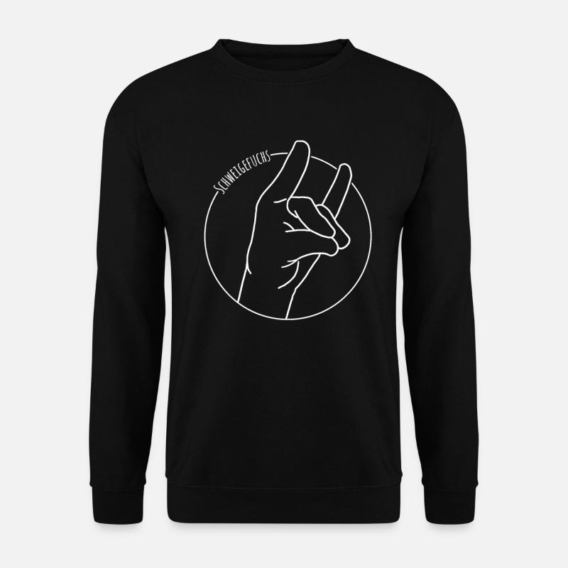 Schweigefuchs - Pädagoge Klassenlehrer Lehrer - Unisex Pullover - Schwarz