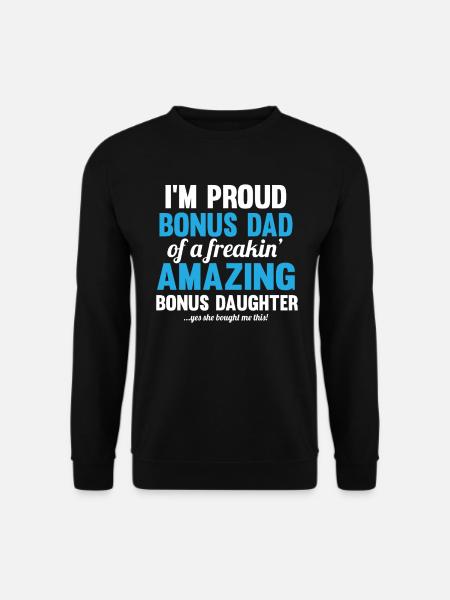Stiefvater Bonus Vater - Unisex Pullover - Schwarz