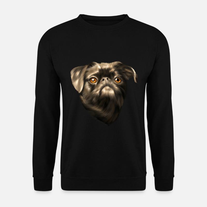 Brabant dwarf griffon - Unisex Sweatshirt - black