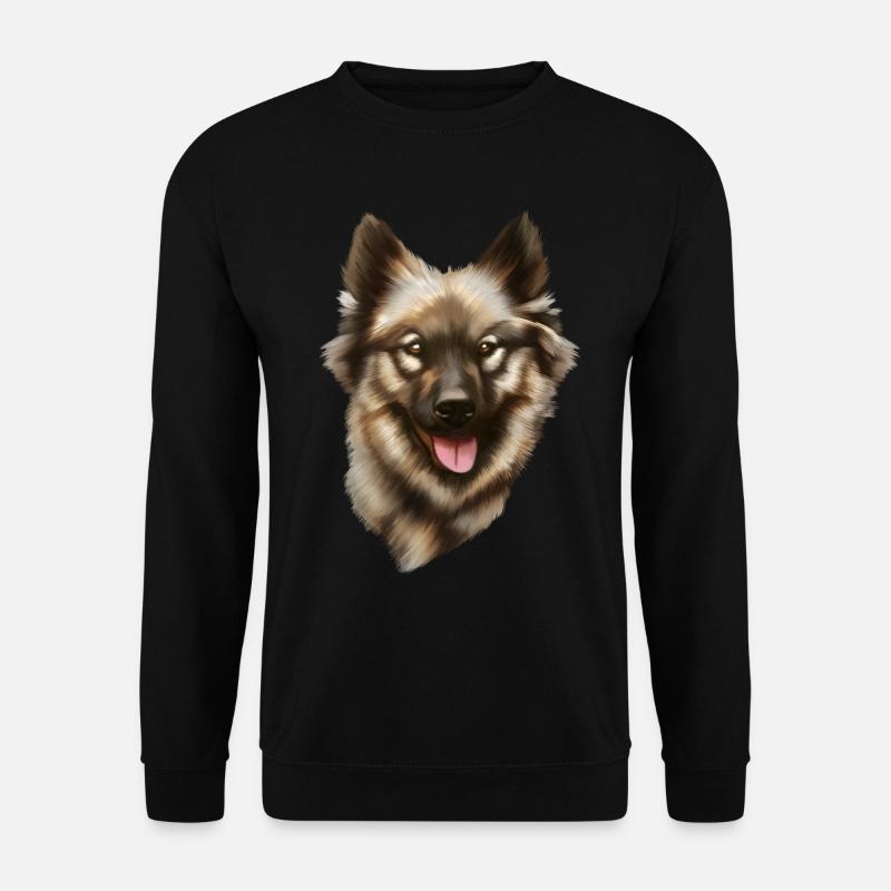 Eurasier Hund - Unisex Pullover - Schwarz