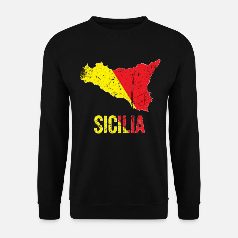 MINCHIA CHE BELLA PALERMO Sicilia - Unisex Pullover - Schwarz
