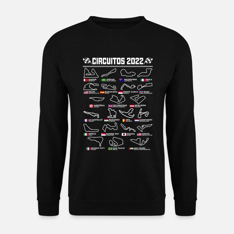 Spanish Car Circuits - Unisex Sweatshirt - black