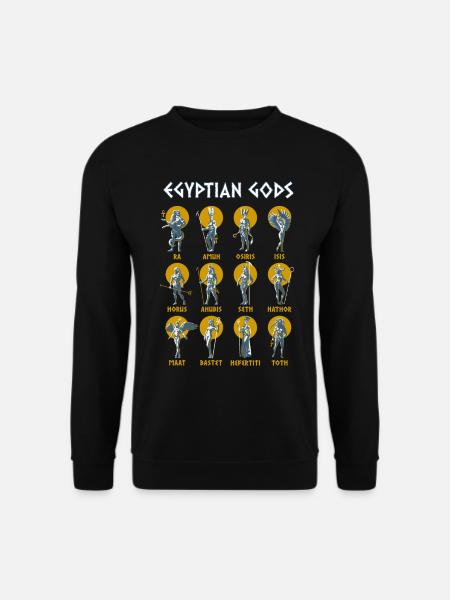 Ancient Egypt Greek Gods Egyptian Mythology - Unisex Sweatshirt - black