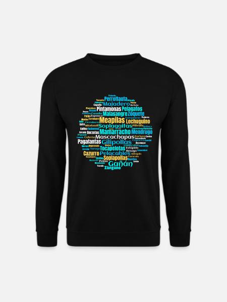 Insults in Castilian Spanish - Unisex Sweatshirt - black