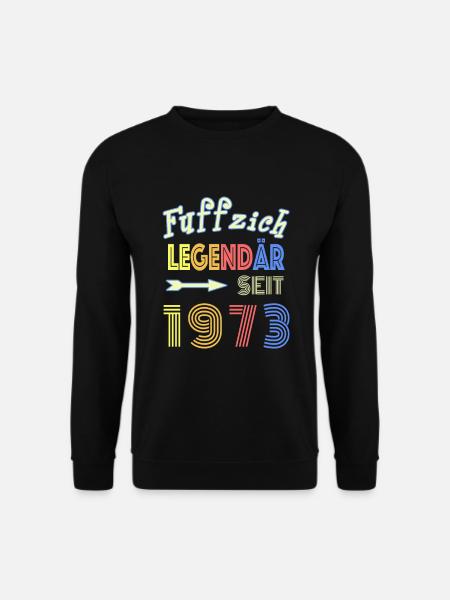 Köln Fuffzich Legendär seit 1973 50. Geburtstag - Unisex Pullover - Schwarz