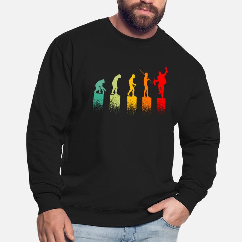 Evolution Aperitif Geschenkidee Lustiger Mann Unisex Pullover