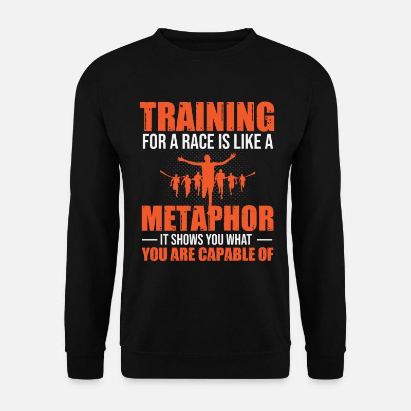 Jogging - Unisex Sweatshirt - black