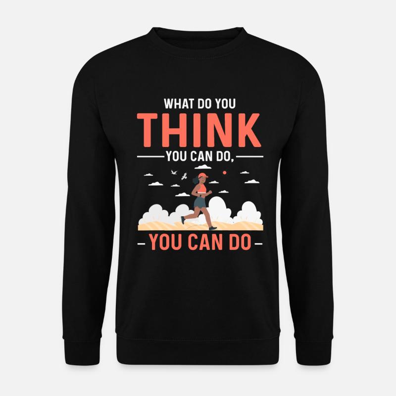 Jogging - Unisex Sweatshirt - black
