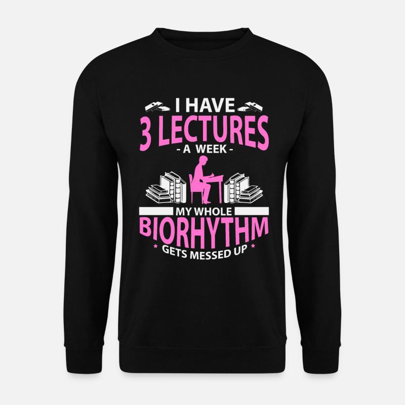 Lectures - Unisex Pullover - Schwarz