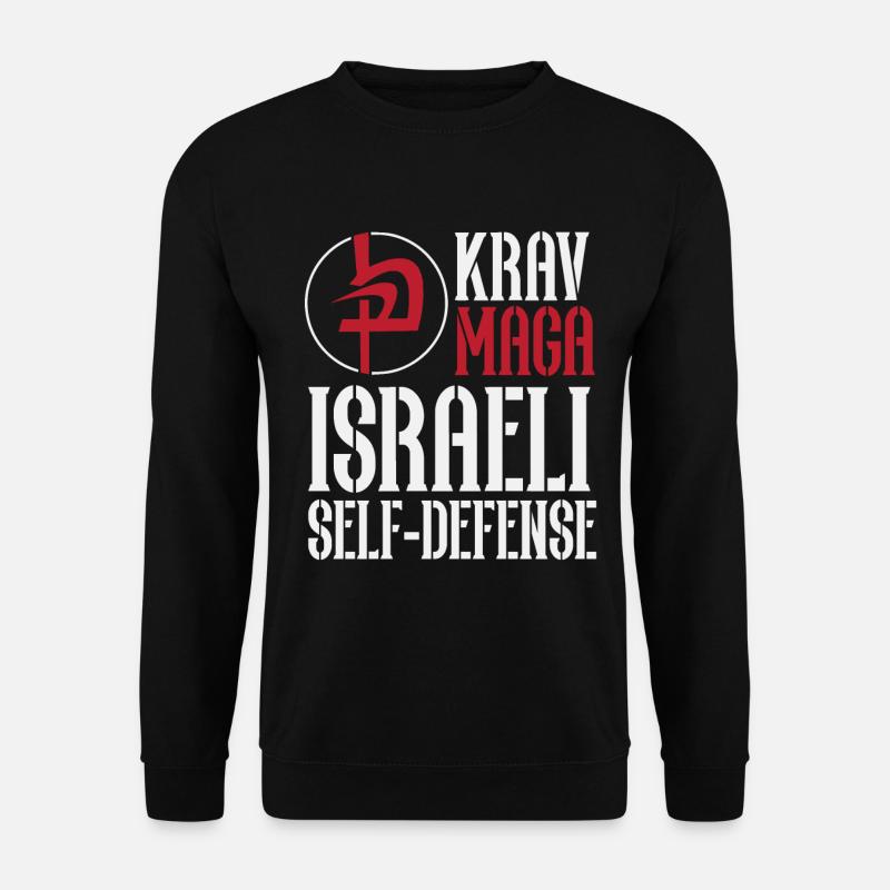 Krav Maga Israeli Self Defense - Unisex Pullover - Schwarz