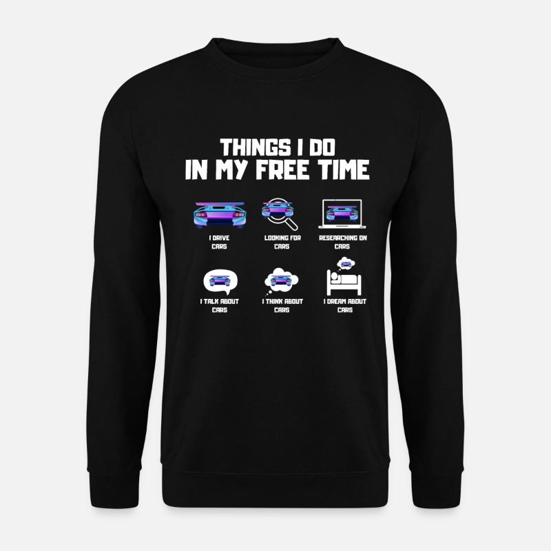 Car geek - Unisex Sweatshirt - black