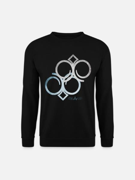 Abstract No. 69 - Unisex Pullover - Schwarz
