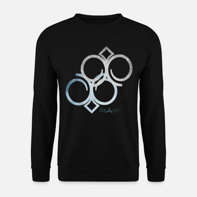 Abstract No. 69 - Unisex Pullover - Schwarz