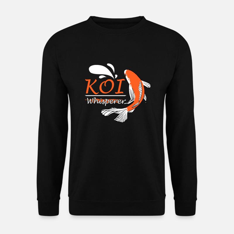 Koi Fish Japanese - Unisex Sweatshirt - black