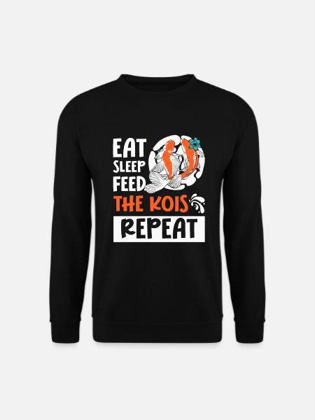 Koi Fish Japanese - Unisex Sweatshirt - black