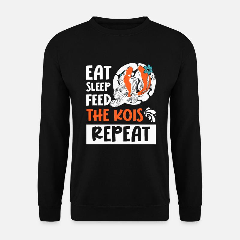 Koi-Fisch Japanisch - Unisex Pullover - Schwarz