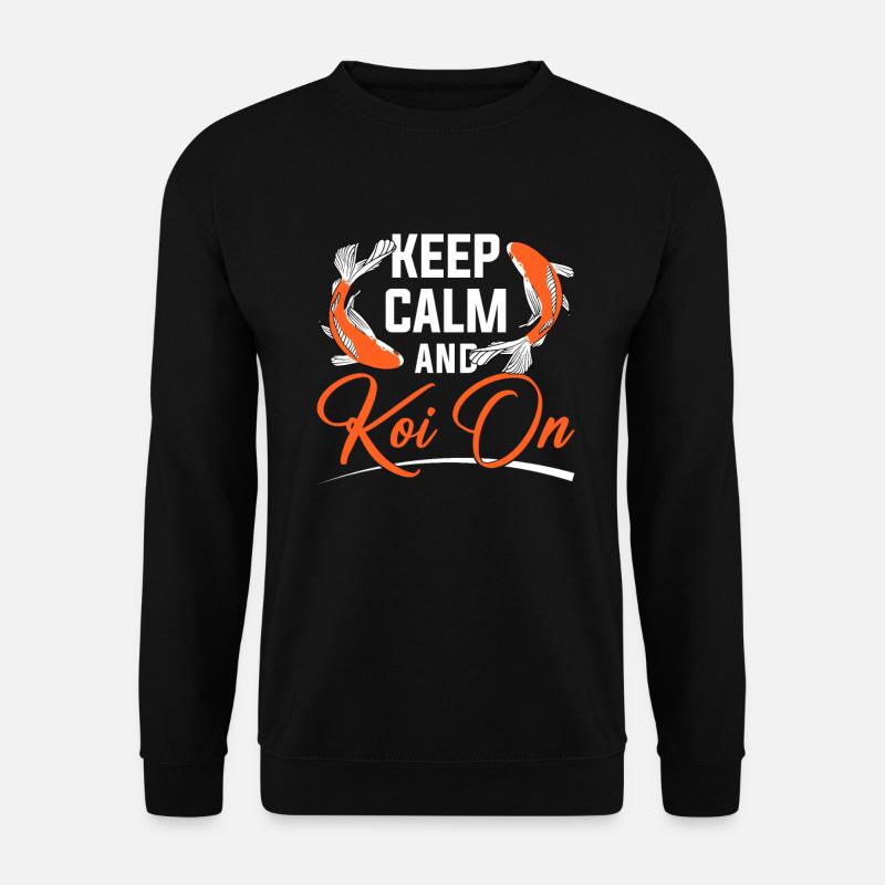 Koi-Fisch Japanisch - Unisex Pullover - Schwarz