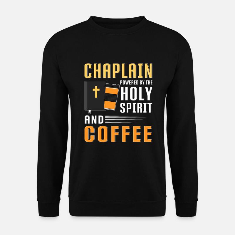 Aumônier Pasteur - Sweat-shirt Unisexe - noir