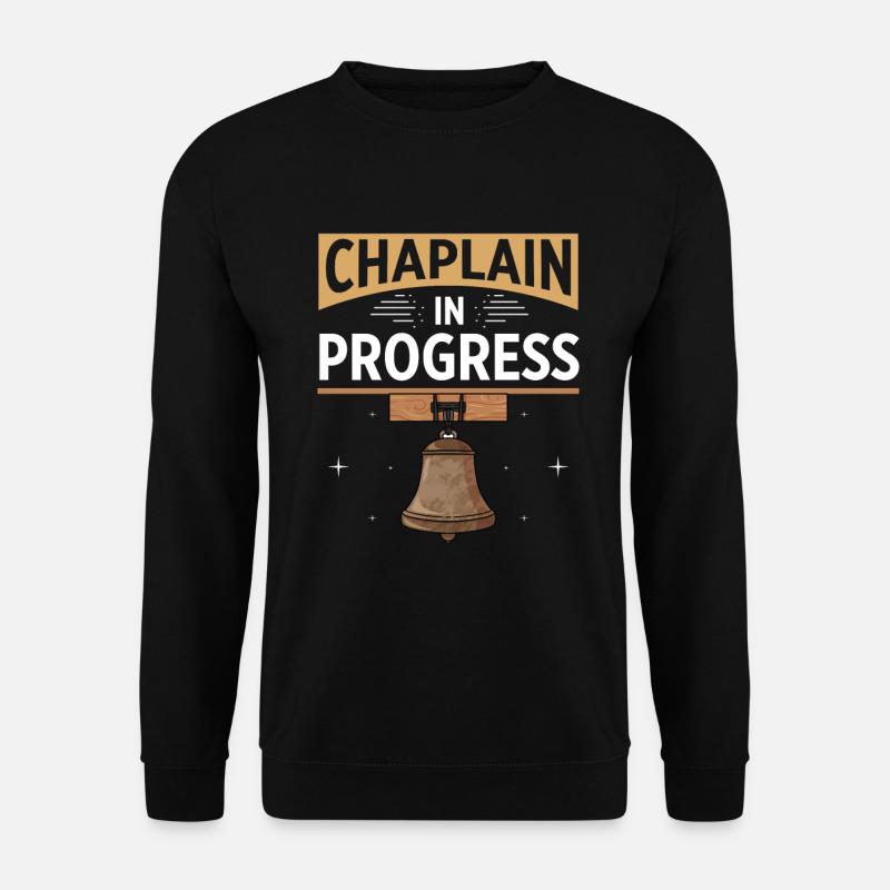 Chaplain Parish Priest - Unisex Sweatshirt - black