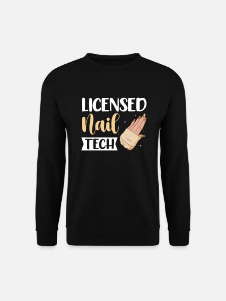 Nail Tech Manicure Nail Technician - Unisex Sweatshirt - black