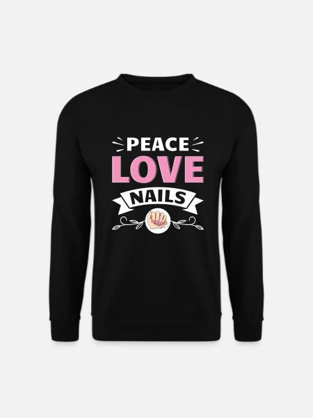 Nail Tech Manicure Nail Technician - Unisex Sweatshirt - black