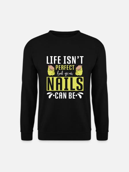 Nail Tech Manicure Nail Technician - Unisex Sweatshirt - black