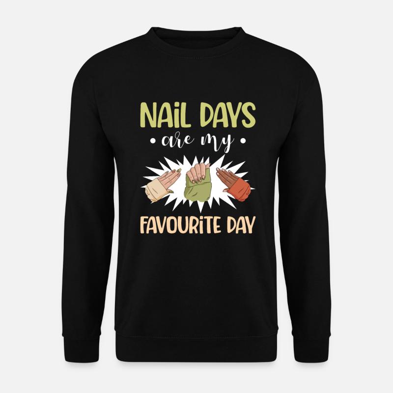 Nail Tech Manicure Nail Technician - Unisex Sweatshirt - black