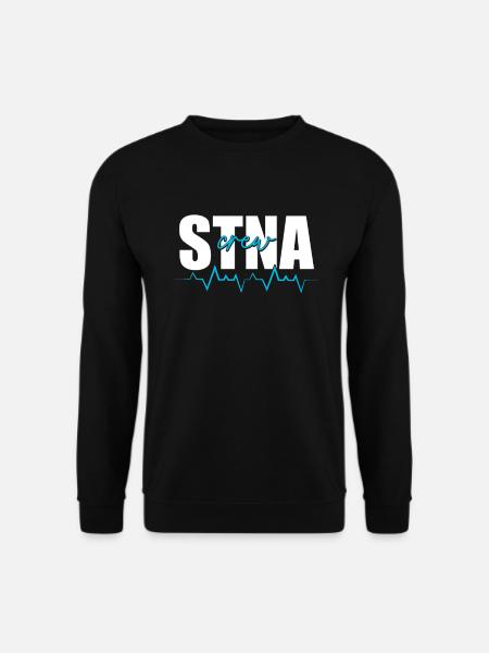 STNA Certified Nursing Assistant - Unisex Sweatshirt - black