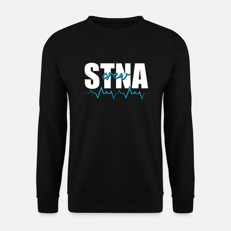 STNA Staatlich geprüfte Pflegeassistentin - Unisex Pullover - Schwarz