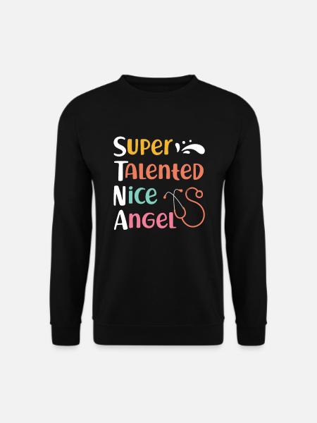 STNA Certified Nursing Assistant - Unisex Sweatshirt - black