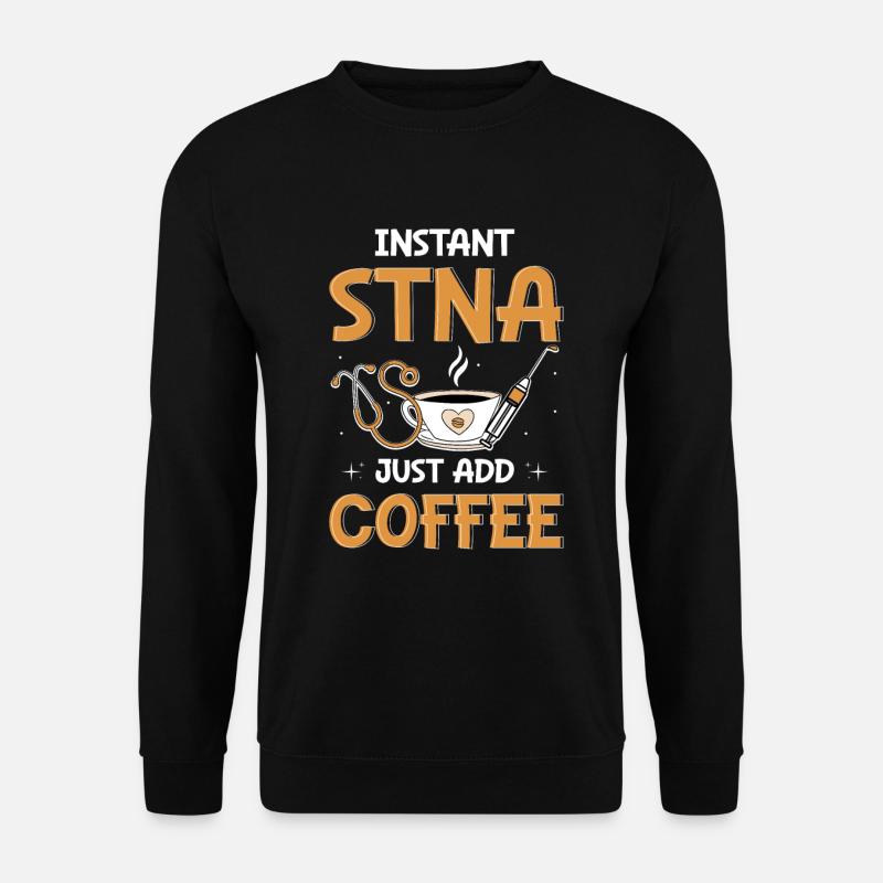 STNA Staatlich geprüfte Pflegeassistentin - Unisex Pullover - Schwarz