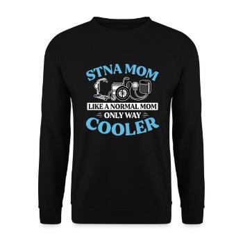 STNA Certified Nursing Assistant - Unisex Sweatshirt - black - Front - Alina (178cm) & Michal (187cm)