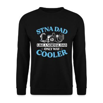 STNA Certified Nursing Assistant - Unisex Sweatshirt - black - Front - Alina (178cm) & Michal (187cm)