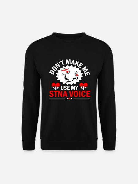 STNA Certified Nursing Assistant - Unisex Sweatshirt - black