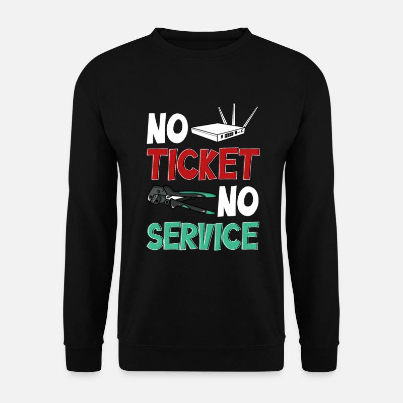 Netzwerkadministrator Systemadministrator Netzwerk - Unisex Pullover - Schwarz