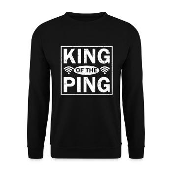 Network Administrator System Administrator Network - Unisex Sweatshirt - black - Front - Alina (178cm) & Michal (187cm)