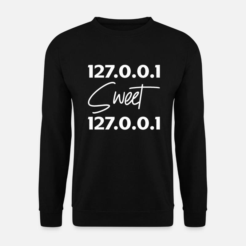 Administrateur réseau Administrateur système Réseau - Sweat-shirt Unisexe - noir