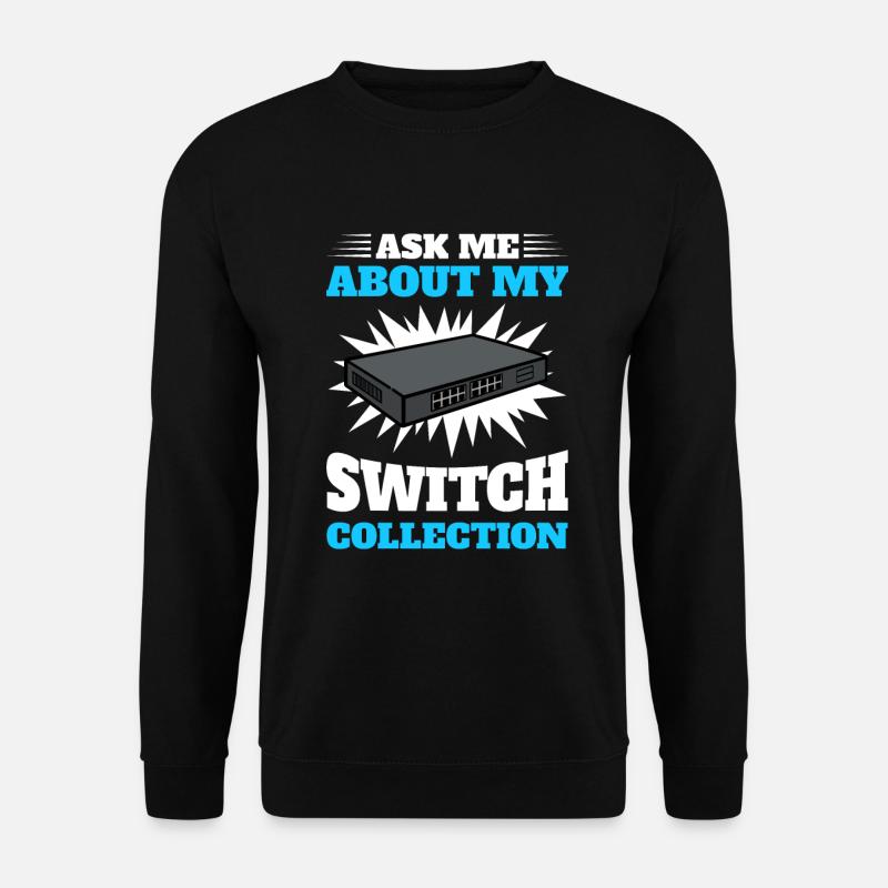 Netzwerkadministrator Systemadministrator Netzwerk - Unisex Pullover - Schwarz