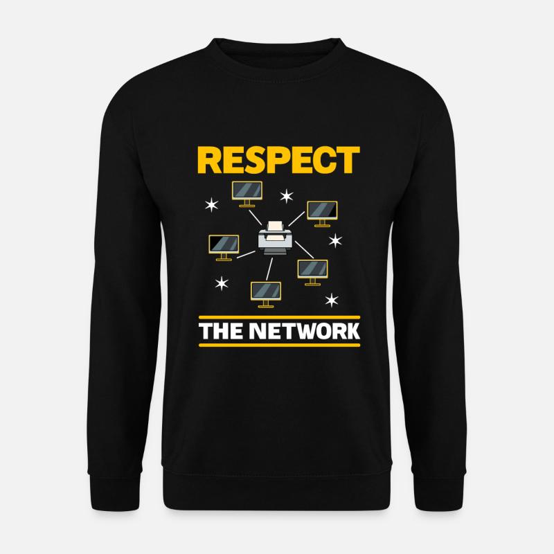 Netzwerkadministrator Systemadministrator Netzwerk - Unisex Pullover - Schwarz