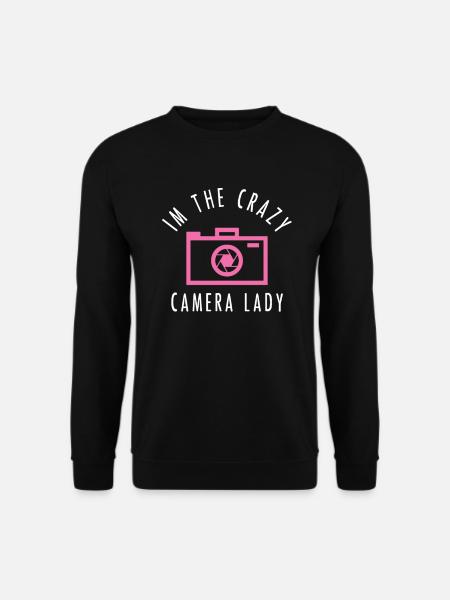 Fotograf Kamera Fotografie Geschenk - Unisex Pullover - Schwarz