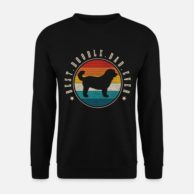 Goldendoodle Dog The Dood Gift - Unisex Sweatshirt - black