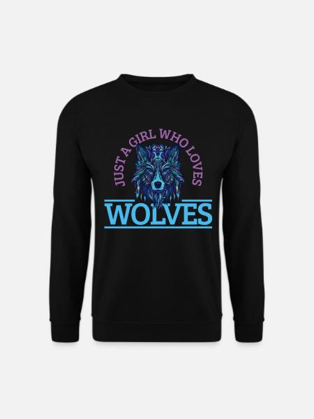 Cadeau de loup - Sweat-shirt Unisexe - noir