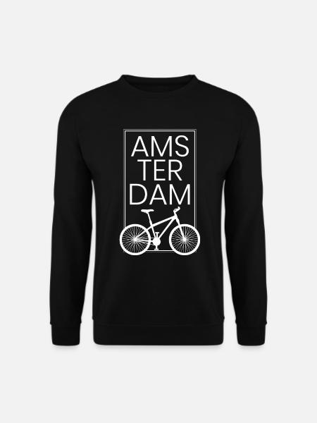 Amsterdam Netherlands Holland Souvenir - Unisex Sweatshirt - black