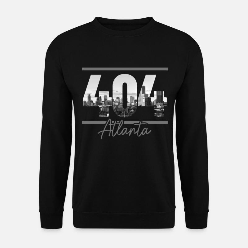 Atlanta Georgia - Unisex Pullover - Schwarz