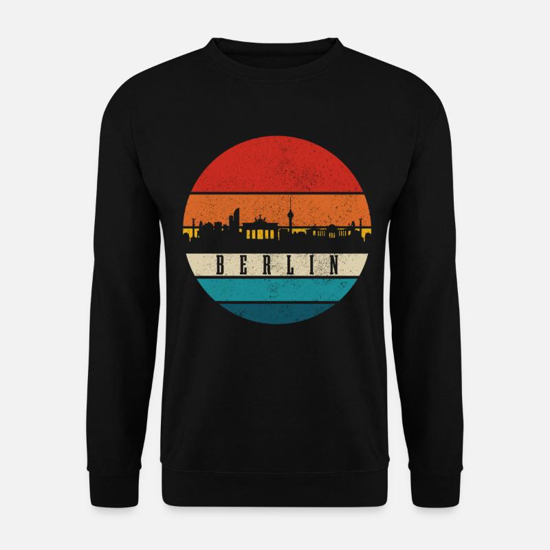 Berlin Skyline Germany - Unisex Sweatshirt - black