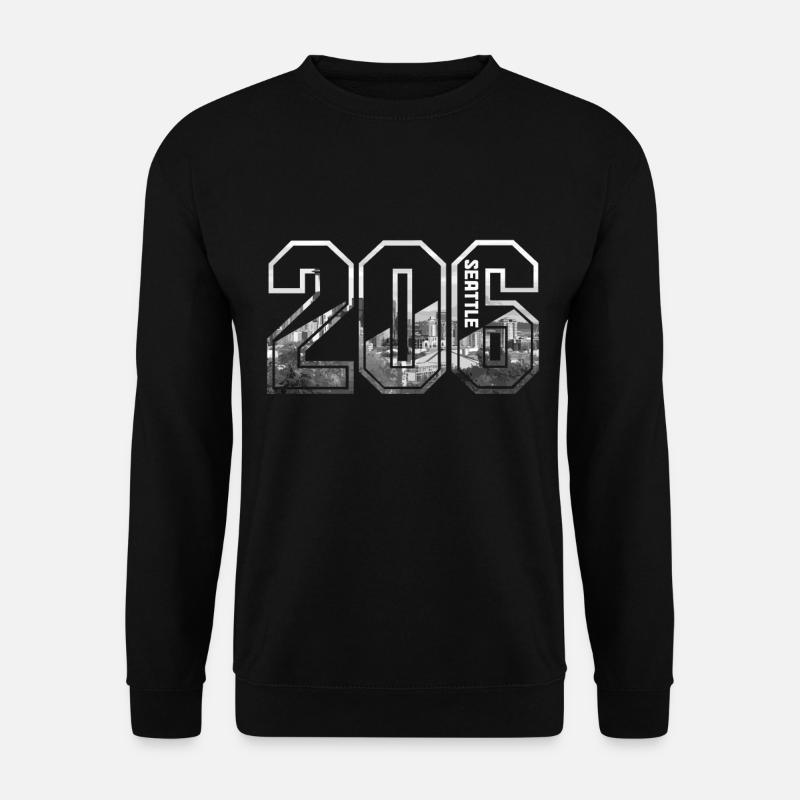 Seattle Washington Souvenir Gift - Unisex Sweatshirt - black