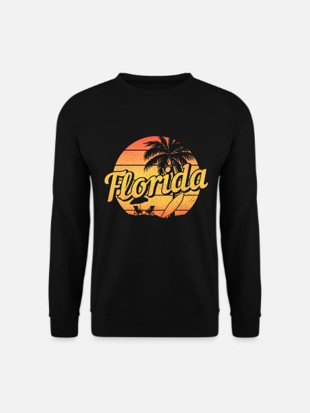 Florida Souvenir USA America - Unisex Sweatshirt - black
